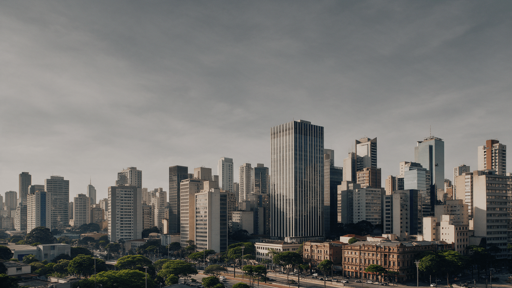 Brazil skyline